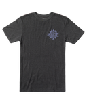 RVCA Boys Black Sun Stamp SS Tshirt