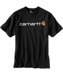 Carhartt Mens Black Loosefit Heavyweight SS Graphic Tshirt