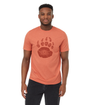 Ten Tree Mens Terracotta Heather/Apple Crisp Bear Claw Tshirt