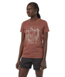 Ten Tree Ladies Mesa Red Heather/Silver Cloud Grey Plant Club Tshirt
