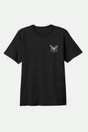 Brixton Mens Black Berick SS Tshirt