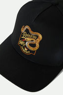 Brixton Mens Black Rothwell Netplus Snapback