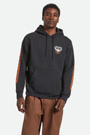 Brixton Mens Black Waller Hoodie