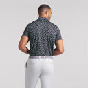 Puma MATTR Paradise Puma Black/Aquatic Golf Polo