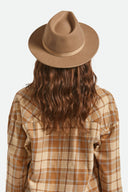 Brixton Khaki/Khaki Messer Packable Fedora