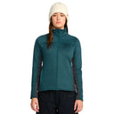 Volcom Ladies Atlantic Deep Frostbyte  Fleece Full Zip