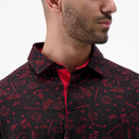 Puma Mens Puma Black Mattr Pastimes Polo