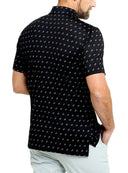 Good Good Golf Mens Black The Elite Polo