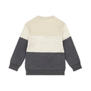OK Kids Boys Pebble/Off White/Navy Walrus Sweater