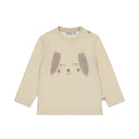OK Kids Girls White LS A Line Tshirt