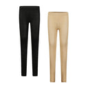Koko Noko Girls Black/Sand 2 Pack Legging