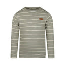 Koko Noko Boys Faded Green LS Long Back Tshirt