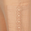 Koko Noko Girls Peach Wide Leg Trousers