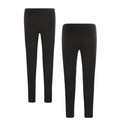 Koko Noko Girls Black Ribbed 2Pack Legging