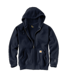 Carhartt Mens New Navy Rain Defender Loosefit Heavyweight Full Zip Hoodie