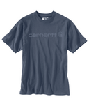 Carhartt Mens Bluestone Loosefit Heavyweight SS Logo Graphic Tshirt