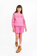 Molly Bracken Girls Love Message Sweater