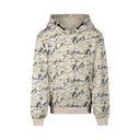No Way Monday Boys Beige/Soft Blue Hoodie
