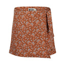 No Way Monday Girls Brown Flowers Skort