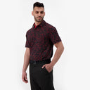 Puma Mens Puma Black Mattr Pastimes Polo