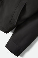 Brixton Mens Washed Black Builders Stetch Overshirt