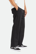 Brixton Mens Black Choice Chino Relaxed Pant