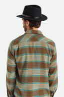 Brixton Black/Black Messer Packable Fedora