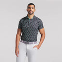 Puma MATTR Paradise Puma Black/Aquatic Golf Polo