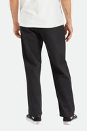 Brixton Mens Black Choice Chino Relaxed Pant