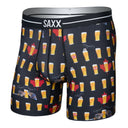 Saxx Men's Volt Breathable Mesh Cheers Canada Black Boxer Brief