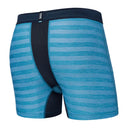Saxx Men's Droptemp Cool Mesh Boxer Brief Blue Moon Heather