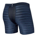 Saxx Men's Droptemp Cool Mesh Boxer Brief w/Fly Dark Denim Heather