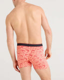 Saxx Mens Fusion Coral Parrot Party Daytripper Fly Boxer Brief