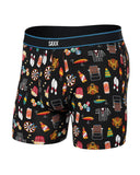 Saxx Mens Black Types of Strypes Daytripper Boxer Brief