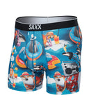 Saxx Mens Aqua Arctic Blast Volt Breathable Mesh Boxer Brief
