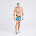 Saxx Mens Blue Shark Street Volt Breathable Mesh Boxer Brief