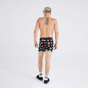 Saxx Mens Black Couch Potato Ultra Super Soft Boxer Brief