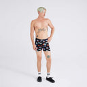 Saxx Mens Black Couch Potato Ultra Super Soft Boxer Brief
