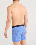 Saxx Mens Sail Blue Disc Dogs Ultra Super Soft Fly Boxer Brief