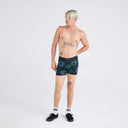 Saxx Mens Black Deer Damask Ultra Super Soft Boxer Brief