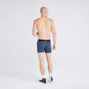 Saxx mens Aquatic Check Droptemp Cooling Cotton Boxer Brief