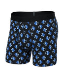 Saxx mens Aquatic Check Droptemp Cooling Cotton Boxer Brief