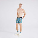 Saxx mens Hydro Blue Outside Is In Droptemp Cooling Cotton Boxer Brief