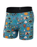 Saxx mens Hydro Blue Outside Is In Droptemp Cooling Cotton Boxer Brief