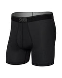 Saxx Men's Quest Quick Dry Mesh Black Boxer Brief
