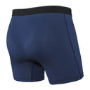 Saxx Men's Quest Quick Dry Mesh Boxer Brief w/Fly Midnight Blue II
