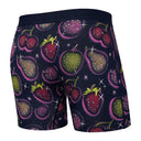 Saxx Mens Disco Fruit Maritime Blue Vibe Super Soft Boxer Brief