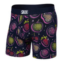 Saxx Mens Disco Fruit Maritime Blue Vibe Super Soft Boxer Brief