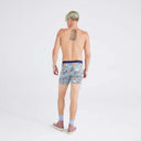 Saxx Mens Desert Blue Fresh Tracks Vibe Super Soft Boxer Brief
