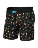 Saxx Mens Black Junk Man Vibe Super Soft Boxer Brief